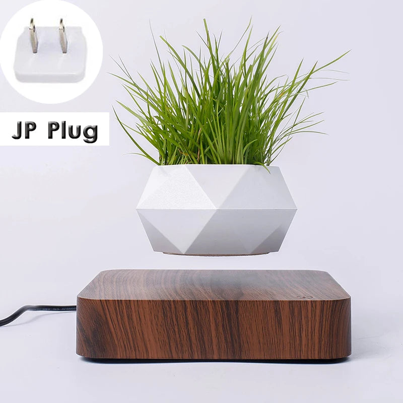 Levitating Air Bonsai Pot Rotation Planters Magnetic