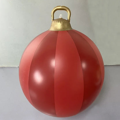 60cm Outdoor Christmas Inflatable Decorated Ball PVC Giant Big Large Balls