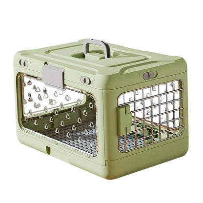 Fold-N-Go Elite – Hard-Sided Collapsible Travel Crate