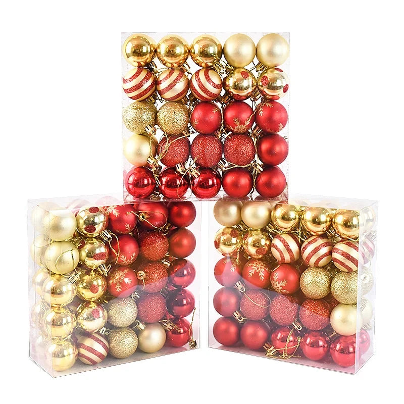 50Pcs Christmas Tree Balls