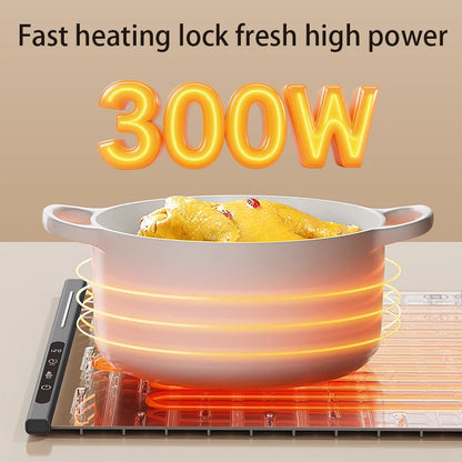 Flexible Silicone Food Warmer Mat Foldable Food Warming Tray Electric