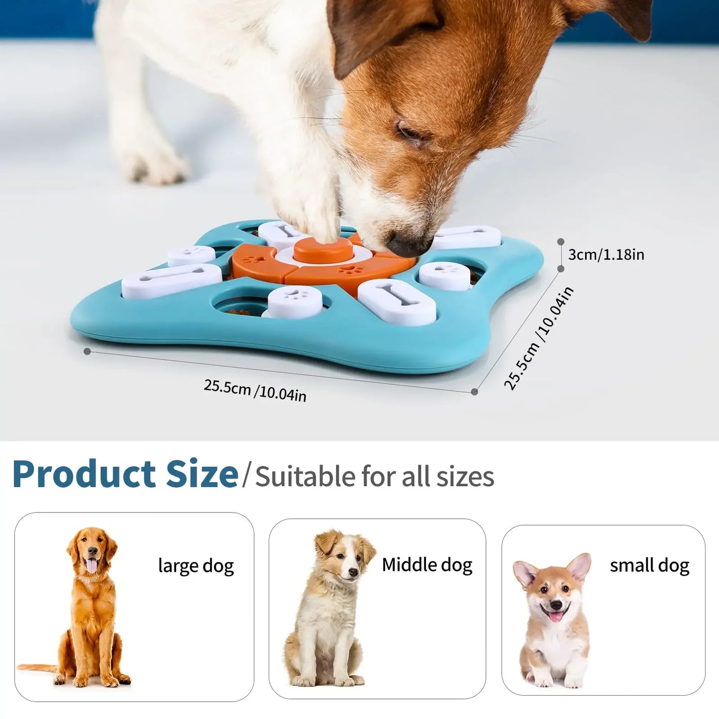 IQ-Master Multi-Level Puzzle – Interactive Slow Feeder & Enrichment Toy
