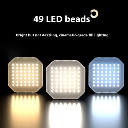 Smartphone Magnetic Fill Light Mini Selfie Light 3 Modes