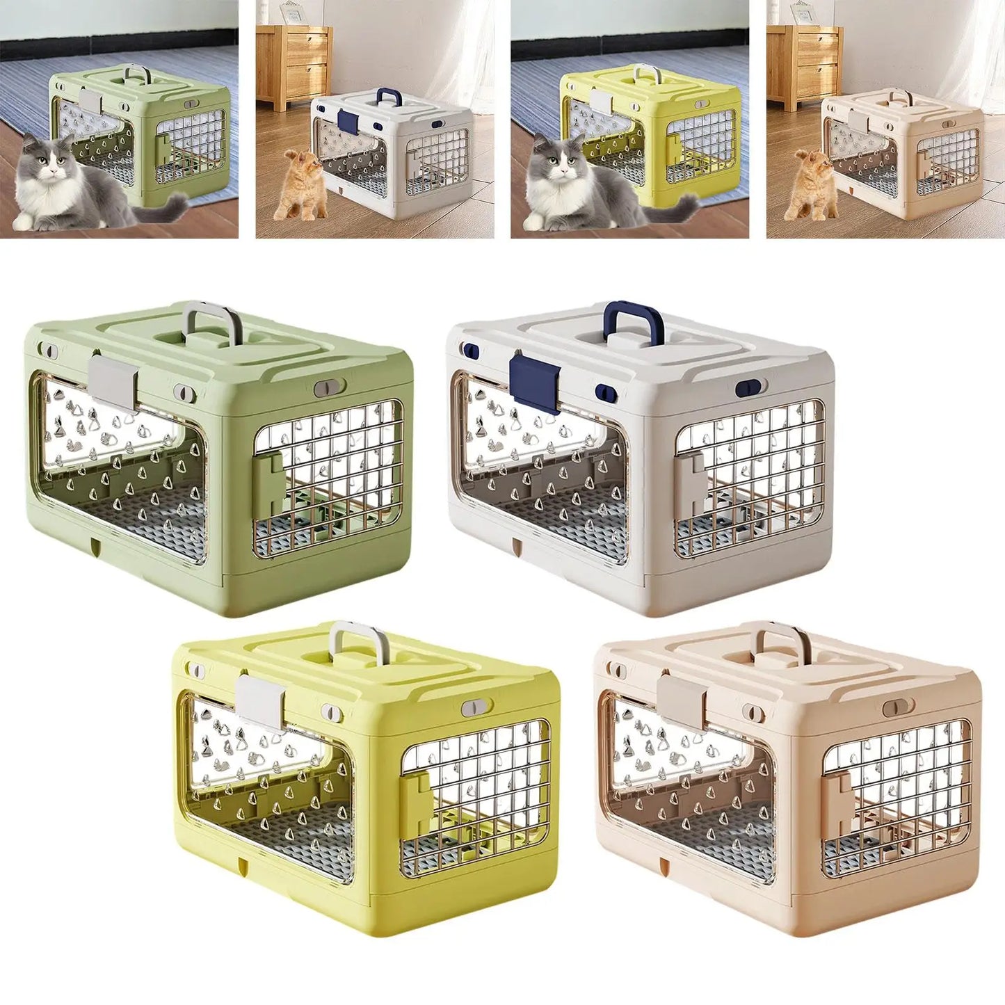 Fold-N-Go Elite – Hard-Sided Collapsible Travel Crate