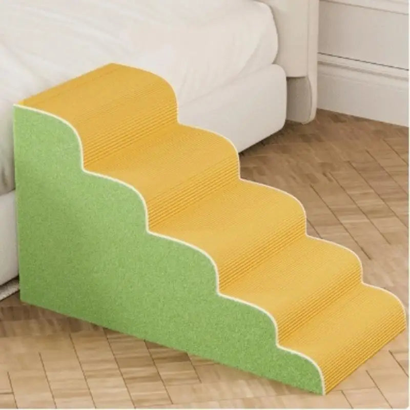 3/4 Tier Memory Foam Dog Stairs Ladder
