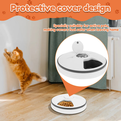 6-Meal Smart Automatic Pet Feeder