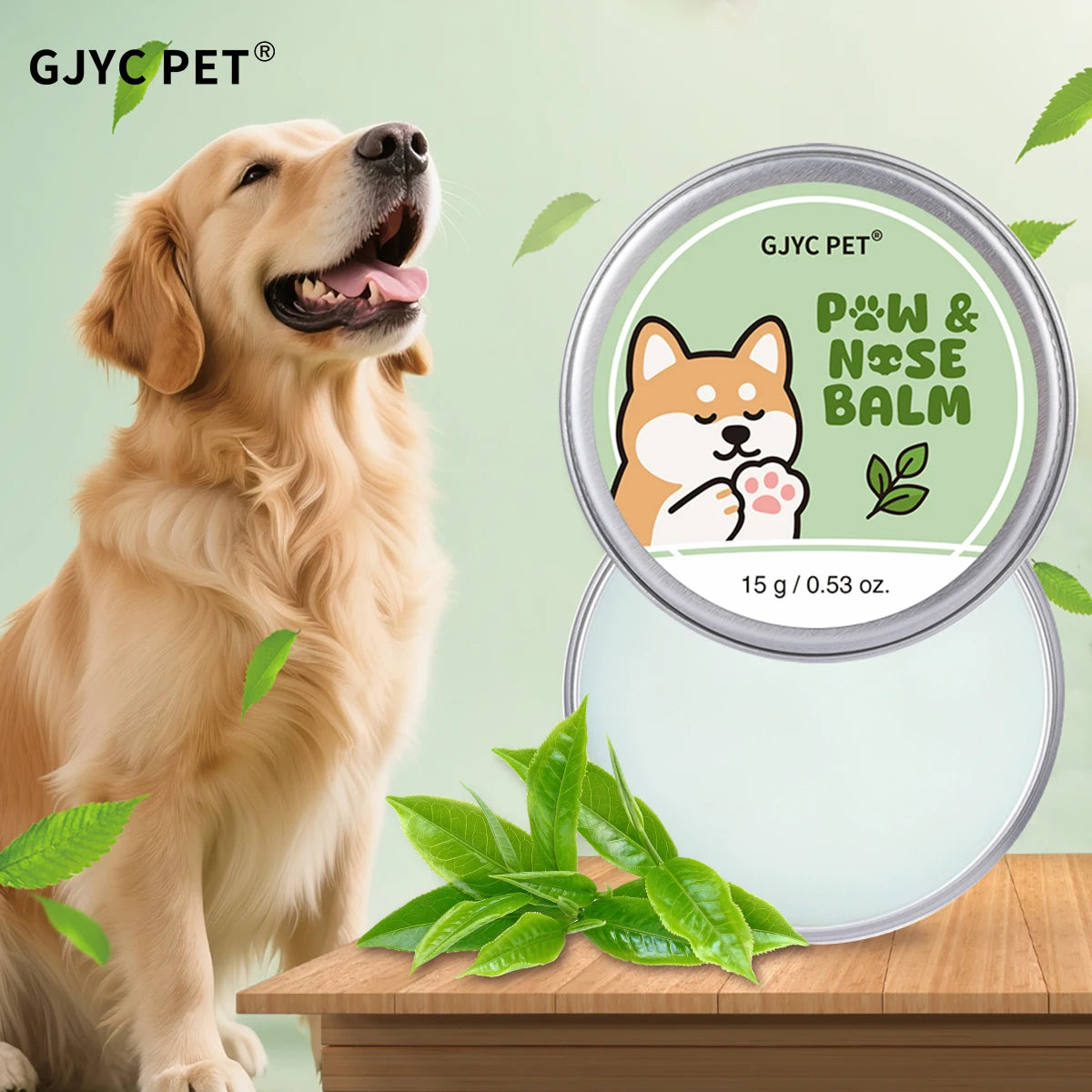 Pet Paw Balm – Soothing Green Tea Relief