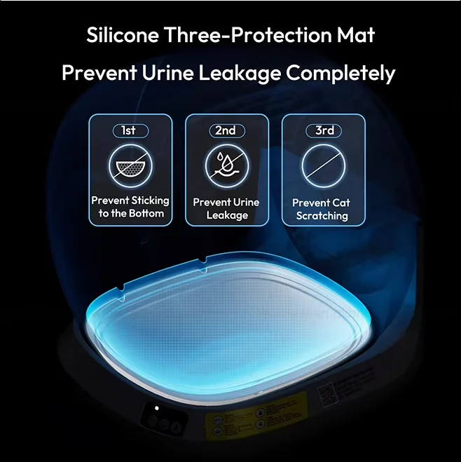 Elecpet 78L Smart Self-Cleaning Cat Litter Box
