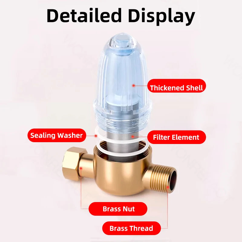 Bathroom Stainless Steel Water Heater Filter
