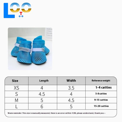 Aero-Grip Boots – 4pc Non-Slip Breathable Protective Footwear