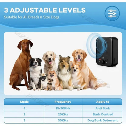 Outdoor Ultrasonic Bark Control & Training Device