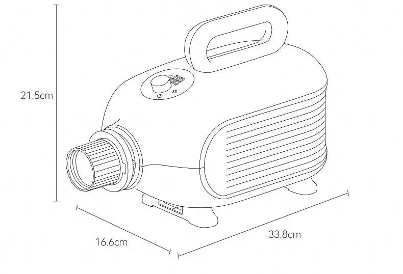 Gold-Dry Ultra – High-Power Professional Water Blower for Large Dogs