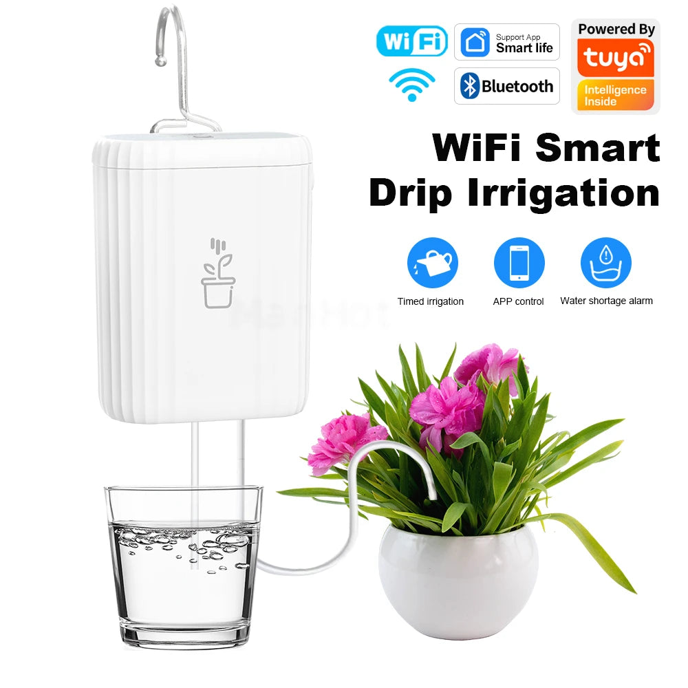 WiFi Smart Drip Irrigation Rechargeable I