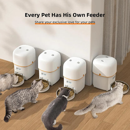 Vision-Feed 2L – Smart WiFi Camera Feeder with Stainless Steel Bowl