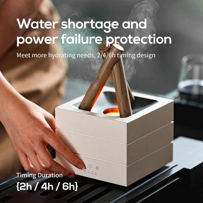 Flame Aroma Diffuser USB Air Humidifier