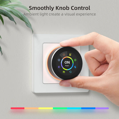 Tuya WiFi Smart Knob Thermostat Temperature Controller For Water Gas Boiler Electric Heating Works With Alexa Google Home