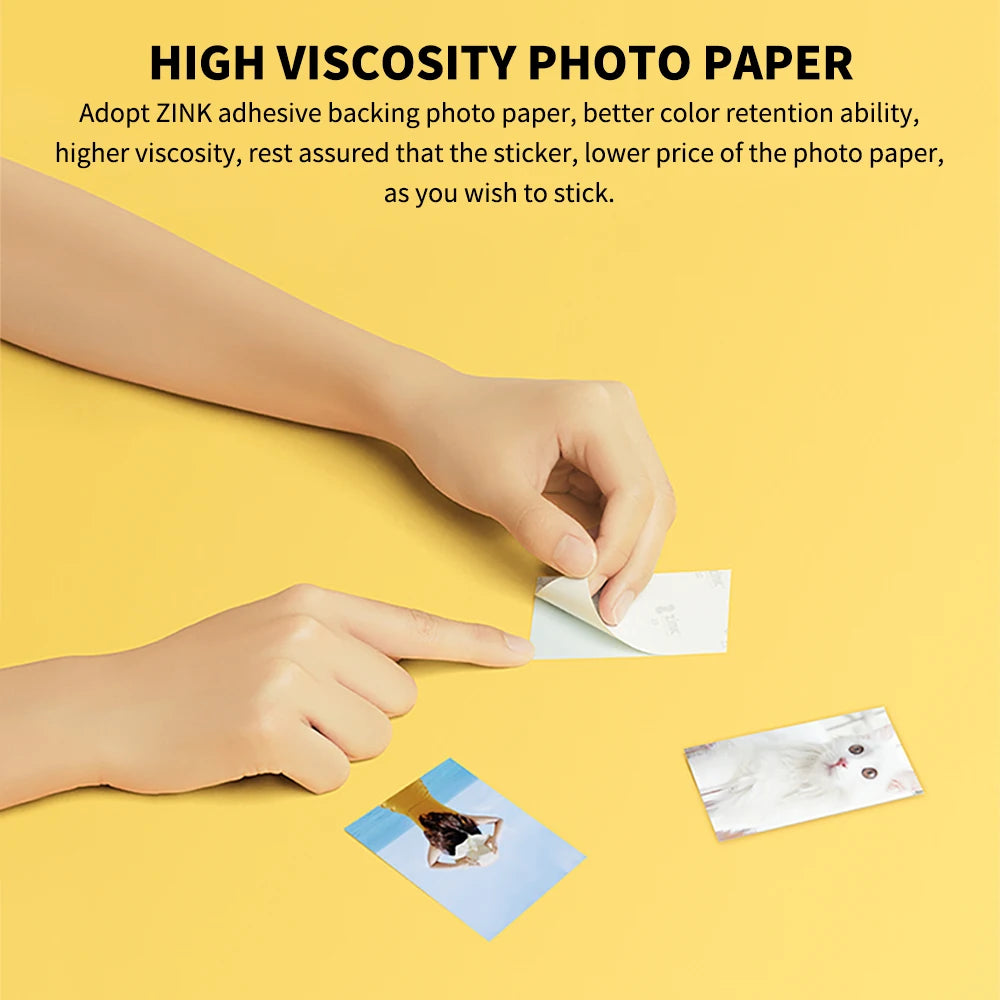 AR Printer 300dpi Portable Photo Mini Pocket With DIY Share 500mAh Picture Printer