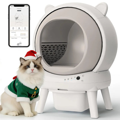 Auto-Sift Elite – Smart Self-Cleaning Litter Robot with App Control