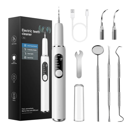 Curvy Moon T6 – Ultrasonic High-Frequency Plaque & Tartar Remover