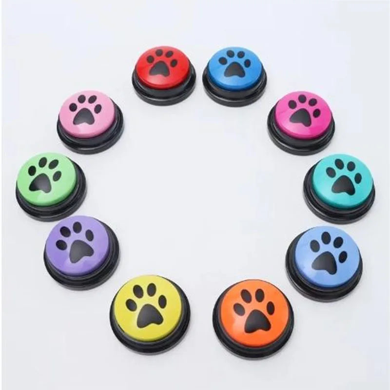 Voice-Bond – Recordable Communication Buttons with Claw-Print Design