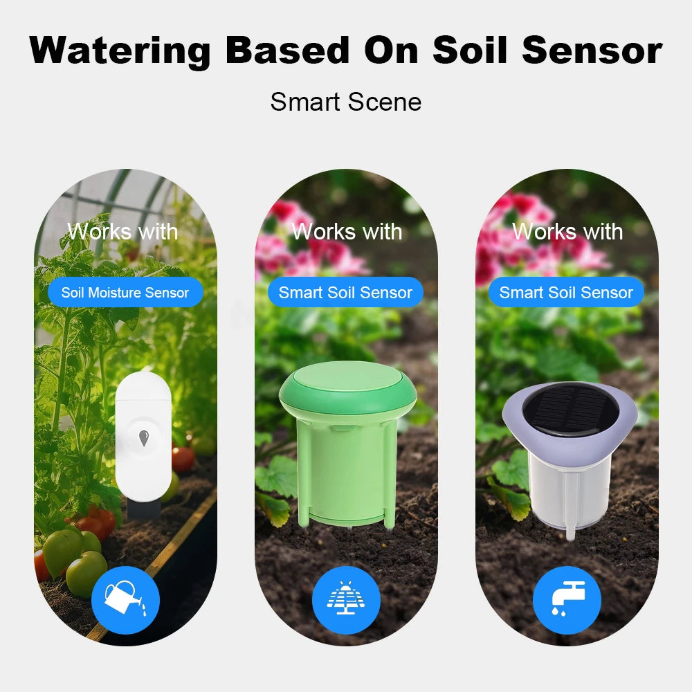 WiFi Smart Drip Irrigation Rechargeable I