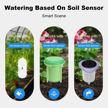 WiFi Smart Drip Irrigation Rechargeable I