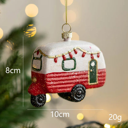 Christmas Colored Shaped Ball Christmas Tree Decorative Pendant Christmas Gift Bag