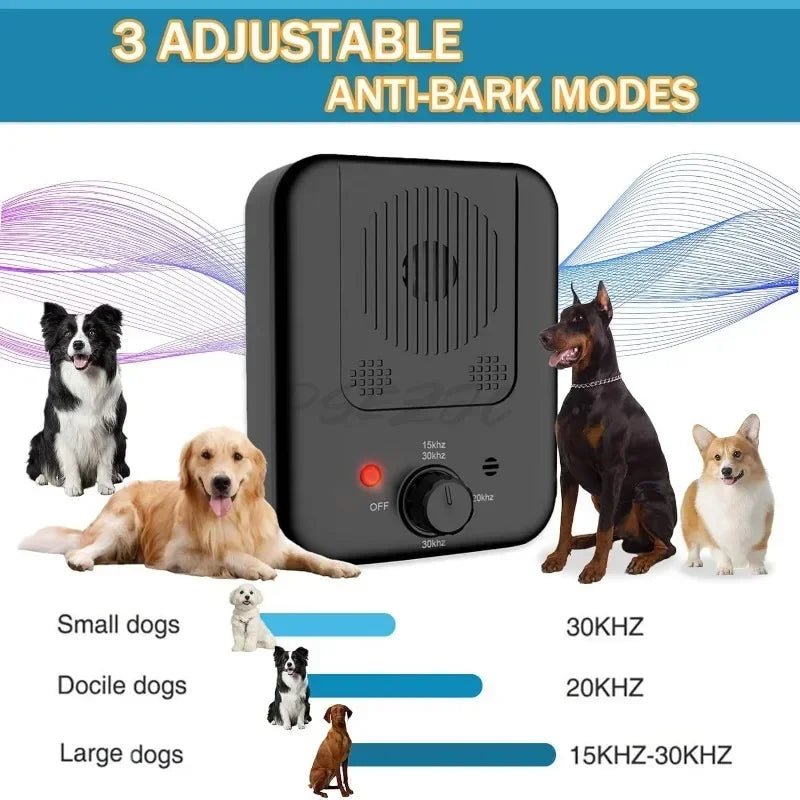 Outdoor Ultrasonic Bark Control & Training Device