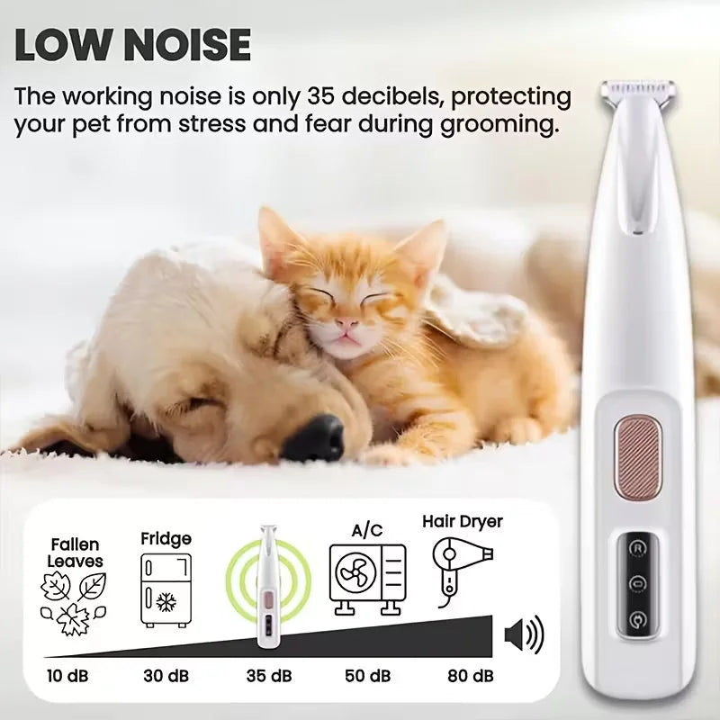 4-in-1 Glow-Trim – Professional Nail & Paw Grooming Station