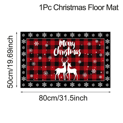 Christmas Kitchen Floor Mats