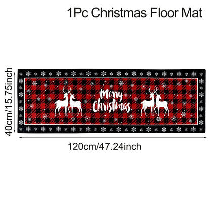 Christmas Kitchen Floor Mats