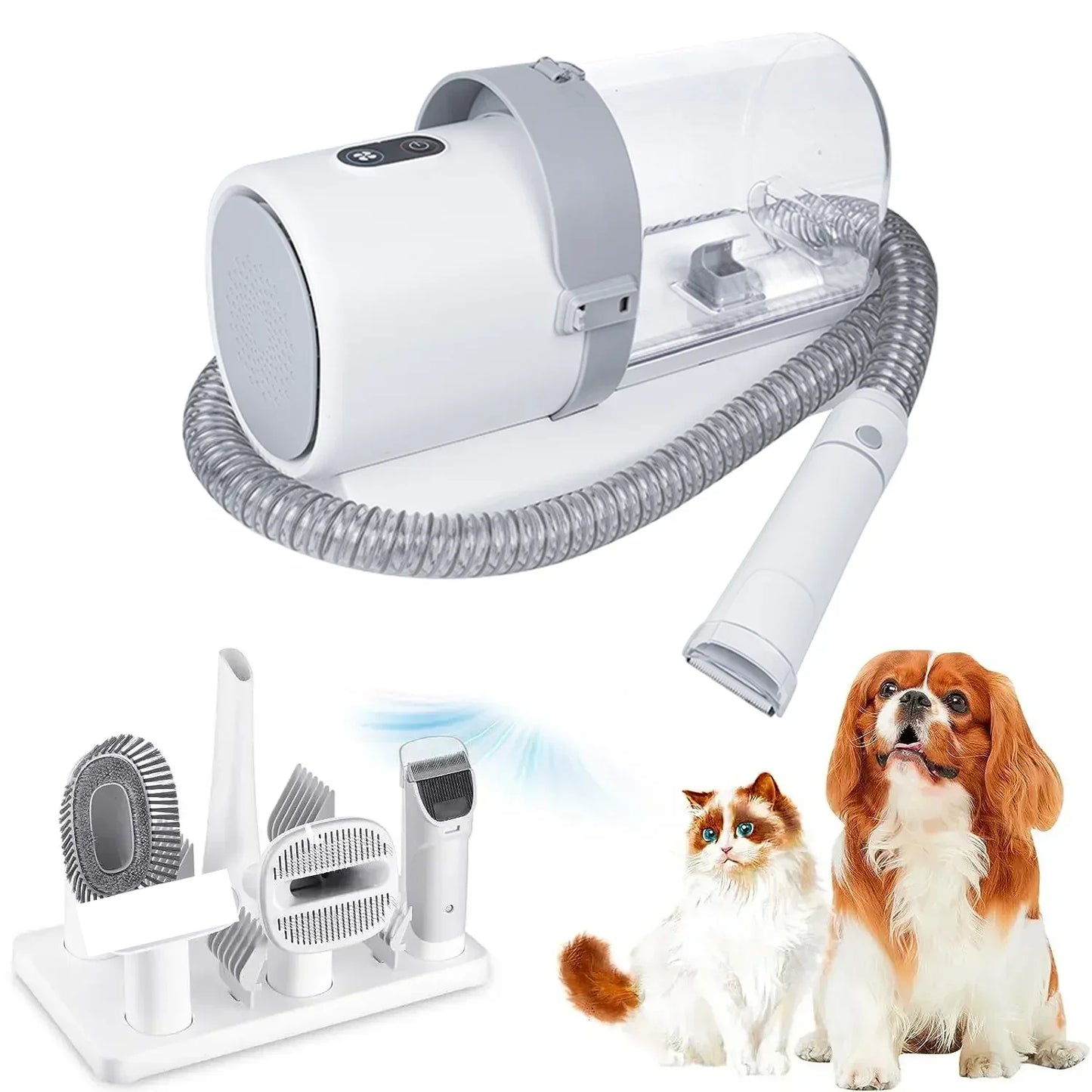 Groom-Vac Elite – 7-Piece Professional Vacuum & Trimming System