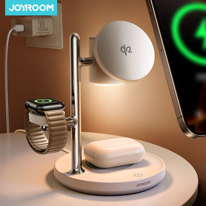 Magnetic Charging Station for Apple Fast Wireless Charger for iPhone