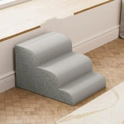 3/4 Tier Memory Foam Dog Stairs Ladder