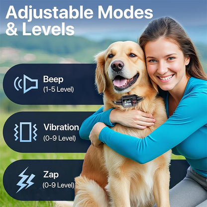 2-in-1 GPS Smart Fence – 2025 Wireless Boundary & Bark Stopper