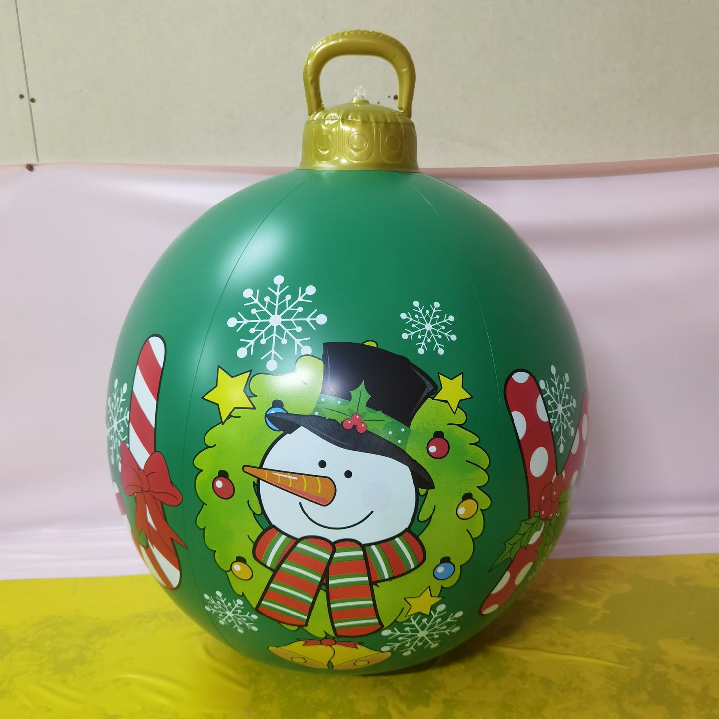 60cm Outdoor Christmas Inflatable Decorated Ball PVC Giant Big Large Balls