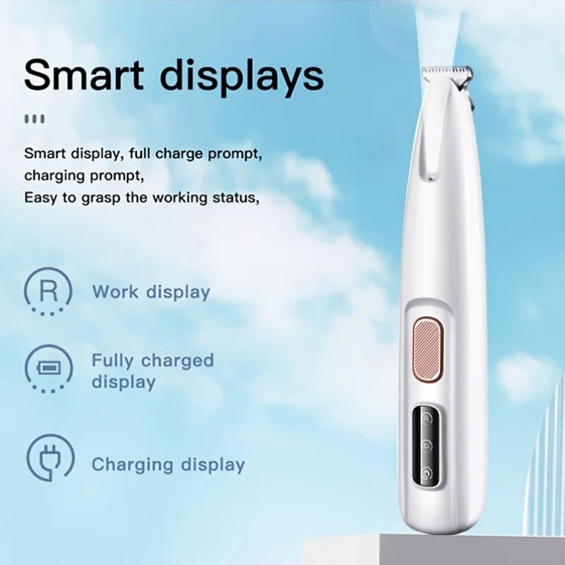 Precision-Grip Pro – Waterproof LED Paw & Detail Trimmer