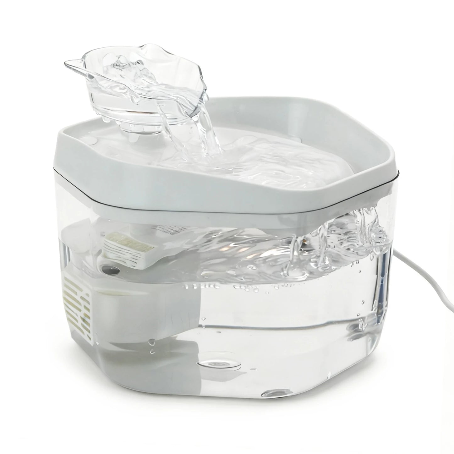 Stream-Flow 1.2L – Balanced Capacity USB Pet Fountain