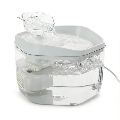 Stream-Flow 1.2L – Balanced Capacity USB Pet Fountain