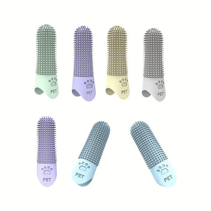 360° Soft-Touch Finger Brush – Gentle Silicone Dental Care Tool