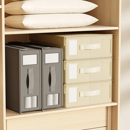 Creative Bed Sheet Storage Box Clothing Fabric Sheet 4-piece Organizer