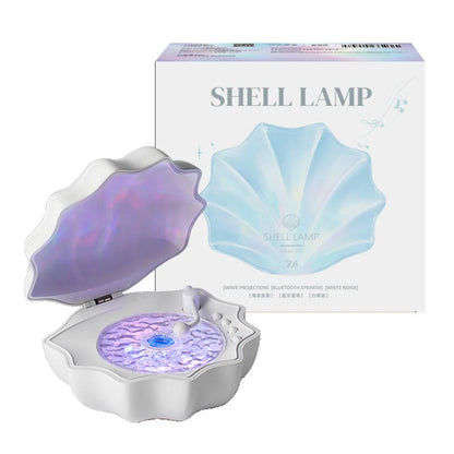 Home Theater Bluetooth Speaker With White Noise Sleep Aid Function Colorful Projection Light Wireless