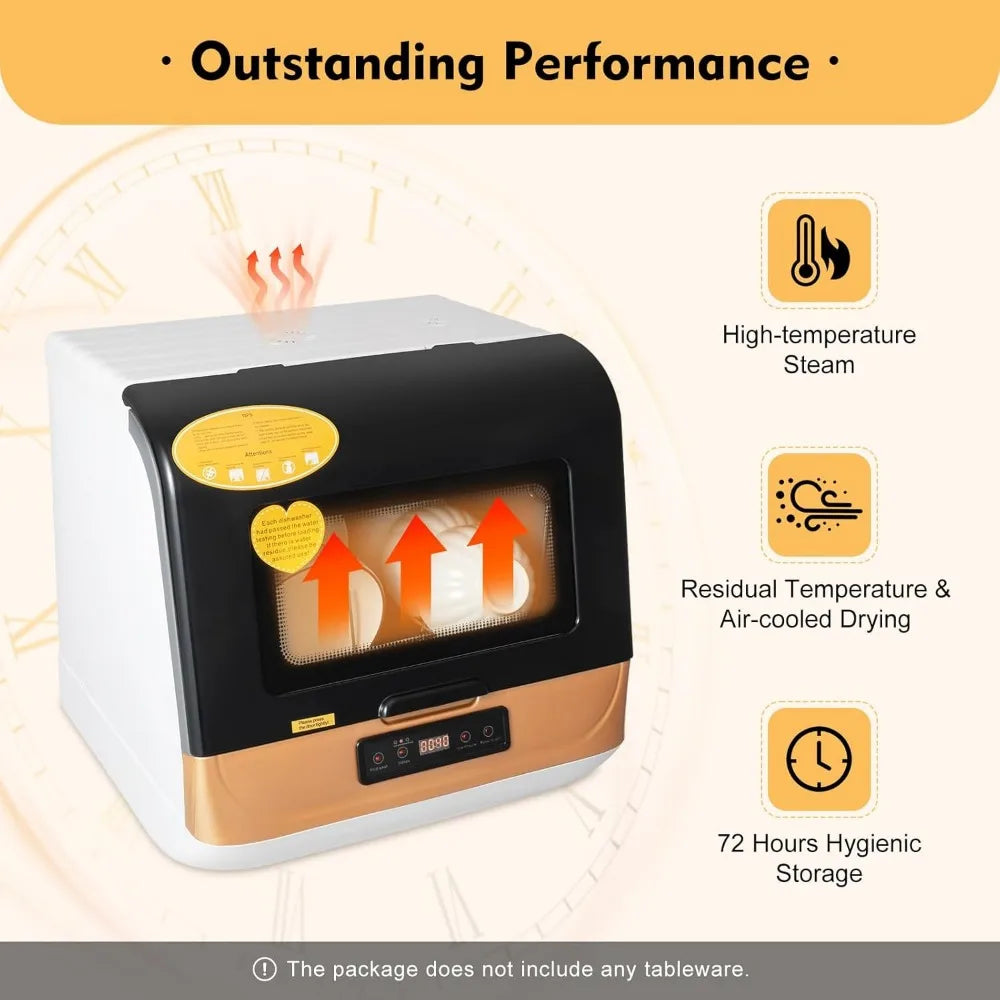 Dishwasher 3-In-1 Washing Modes