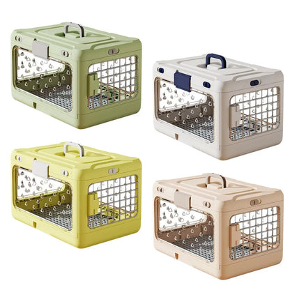 Fold-N-Go Elite – Hard-Sided Collapsible Travel Crate