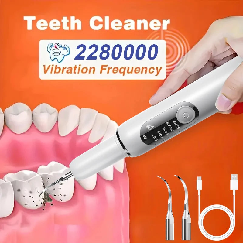 Curvy Moon T6 – Ultrasonic High-Frequency Plaque & Tartar Remover
