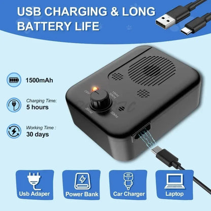 Outdoor Ultrasonic Bark Control & Training Device
