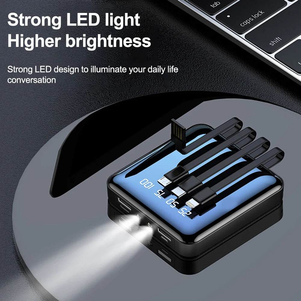 Mobile Power Case 3PCS 18650 Batteries Mobile Power