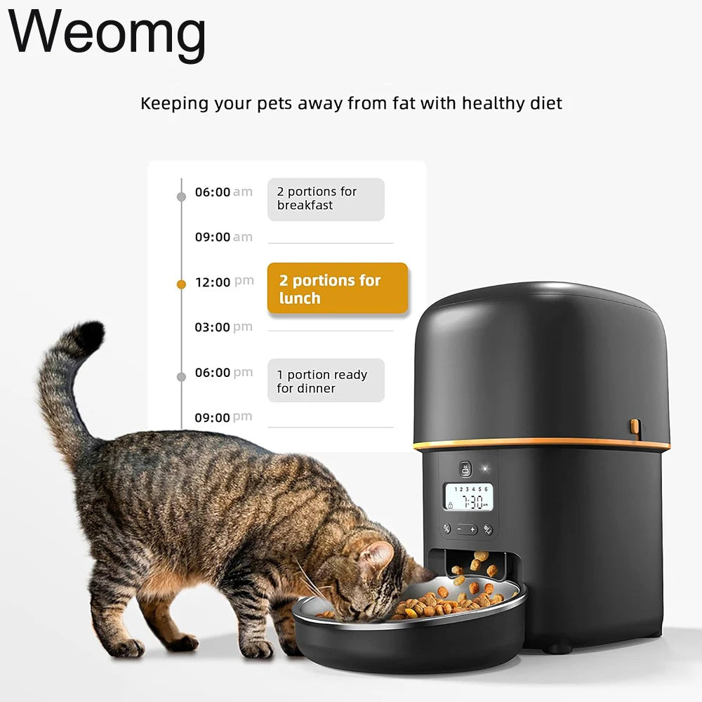 Vision-Feed 2L – Smart WiFi Camera Feeder with Stainless Steel Bowl