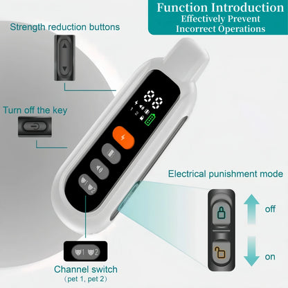 Pro-Train 3300ft Automatic Anti-Bark & Remote Training Collar