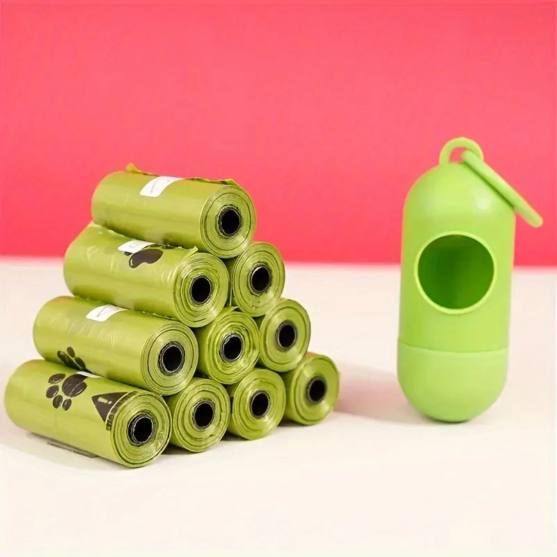 Biodegradable Dog Poop Bags with Dispenser